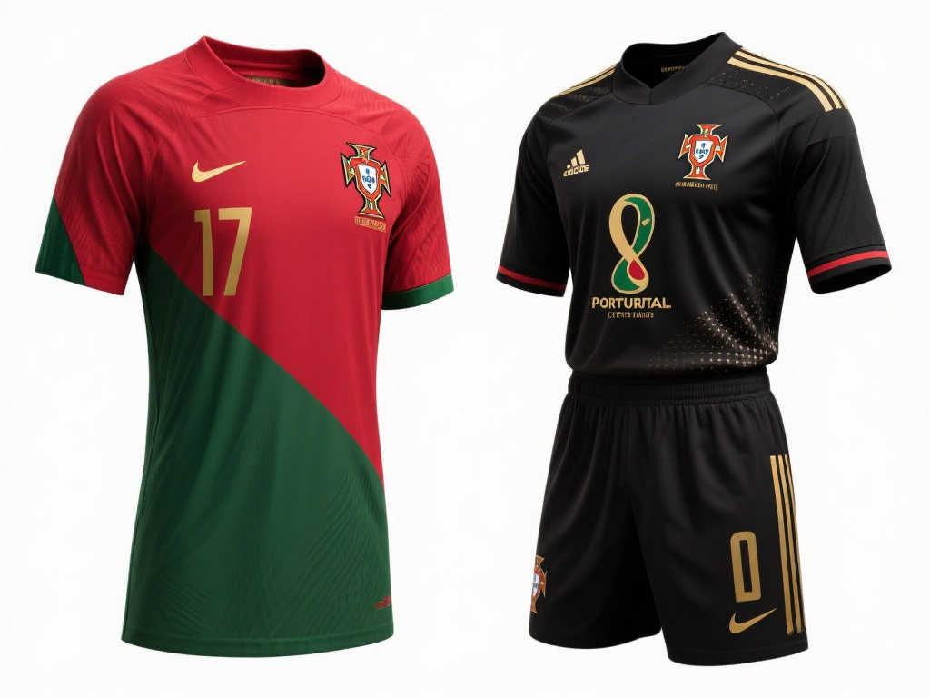 百年球衣进化史：葡萄牙五盾军团哪款设计最惊艳？